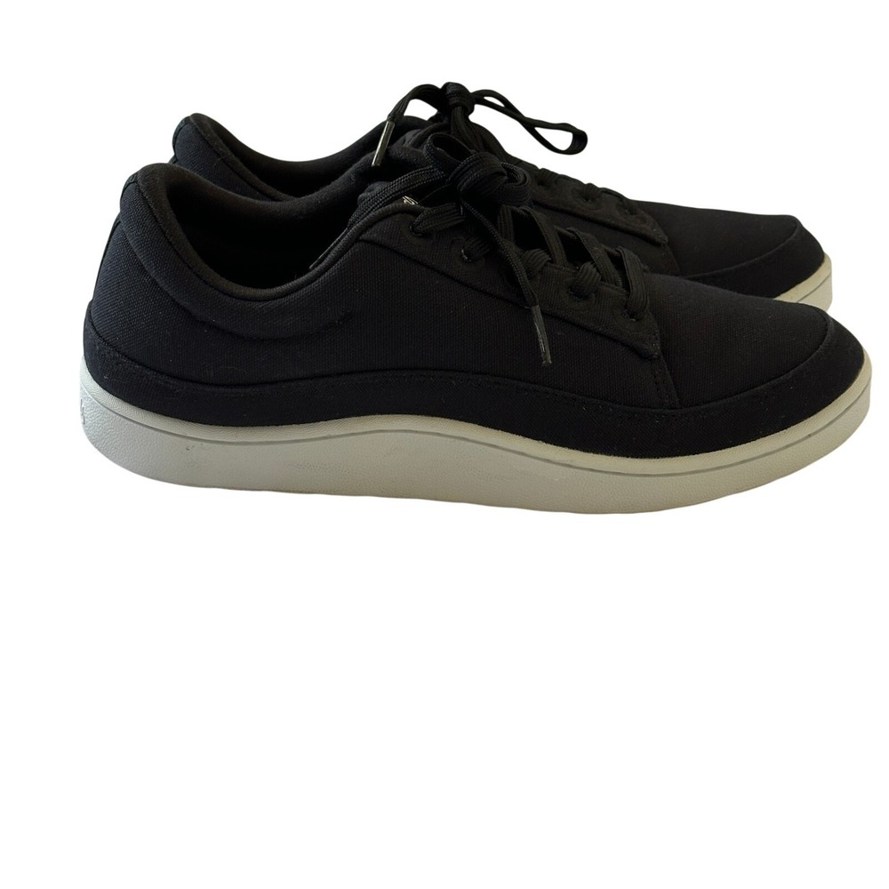 Allbirds Canvas Pacer Womens Size 10 Black Lace Up Sneakers Casual Shoes W10 - Picture 3 of 8